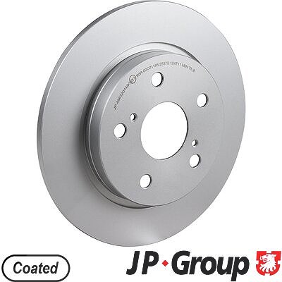 Jp Group 1x Bremsscheibe [Hersteller-Nr. 4863201400] für Toyota