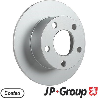 Jp Group 1x Bremsscheibe [Hersteller-Nr. 1163206300] für Audi, Skoda, VW