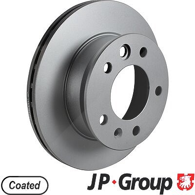 Jp Group 1x Bremsscheibe [Hersteller-Nr. 1163109800] für Mercedes-Benz, VW