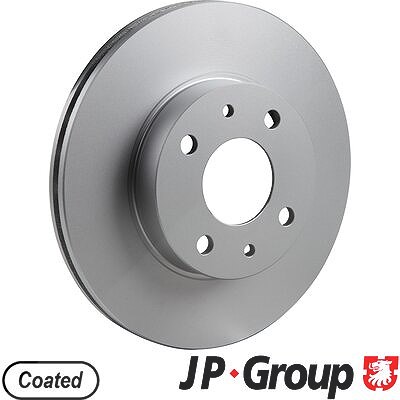 Jp Group 1x Bremsscheibe [Hersteller-Nr. 3363101200] für Fiat