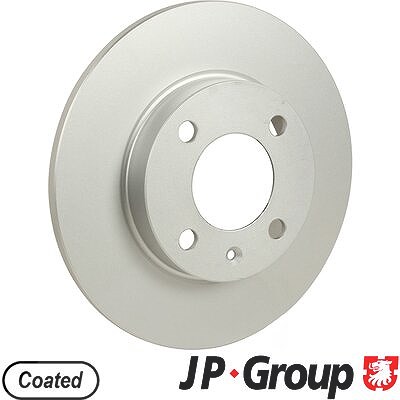 Jp Group 1x Bremsscheibe [Hersteller-Nr. 1163103800] für VW, Seat
