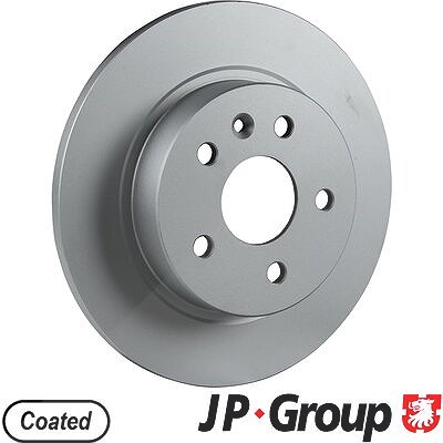 Jp Group 1x Bremsscheibe [Hersteller-Nr. 1263106800] für Opel, Chevrolet, Vauxhall