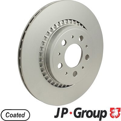 Jp Group 1x Bremsscheibe [Hersteller-Nr. 4963200600] für Volvo