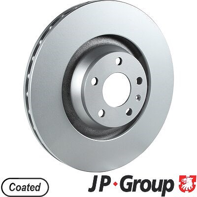 Jp Group 1x Bremsscheibe [Hersteller-Nr. 1163113100] für Audi