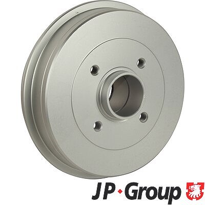 Jp Group 1x Bremstrommel ohne Radlager Hinterachse [Hersteller-Nr. 4363500400] für Dacia, Renault