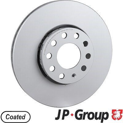 Jp Group 1x Bremsscheibe [Hersteller-Nr. 1163110400] für Audi, VW, Skoda, Seat
