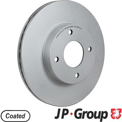 Jp Group 1x Bremsscheibe [Hersteller-Nr. 4063101100] für Nissan