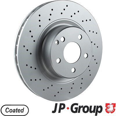 Jp Group 1x Bremsscheibe [Hersteller-Nr. 1363102900] für Mercedes-Benz