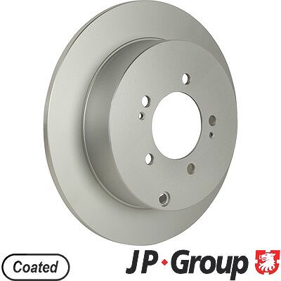 Jp Group 1x Bremsscheibe [Hersteller-Nr. 4163201300] für Citroën, Peugeot, Mitsubishi