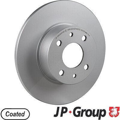Jp Group 1x Bremsscheibe [Hersteller-Nr. 3363200100] für Lancia, Fiat, Alfa Romeo