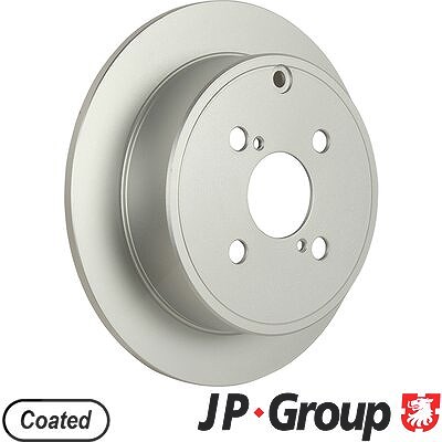 Jp Group 1x Bremsscheibe [Hersteller-Nr. 4863200700] für Toyota