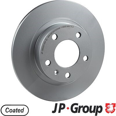 Jp Group 1x Bremsscheibe [Hersteller-Nr. 1263201300] für Opel, Vauxhall