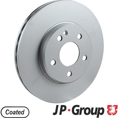 Jp Group 1x Bremsscheibe [Hersteller-Nr. 1363107100] für Mercedes-Benz