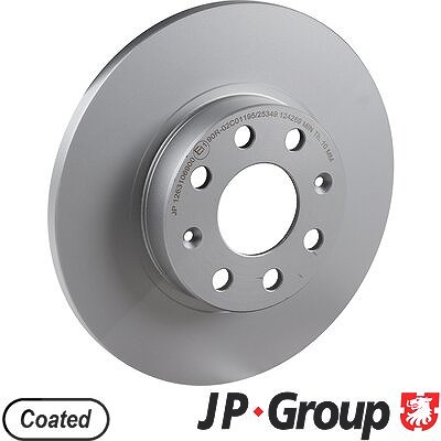 Jp Group Bremsscheibe [Hersteller-Nr. 1263106900] für Opel, Fiat
