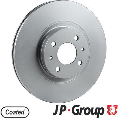 Jp Group 1x Bremsscheibe [Hersteller-Nr. 3363100500] für Lancia, Fiat, Alfa Romeo, Abarth