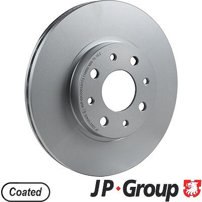 Jp Group 1x Bremsscheibe [Hersteller-Nr. 3363100400] für Lancia, Alfa Romeo, Fiat