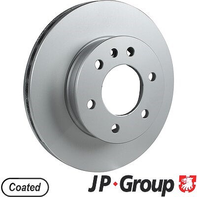 Jp Group 1x Bremsscheibe [Hersteller-Nr. 1163113000] für VW, Mercedes-Benz