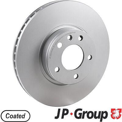 Jp Group Bremsscheibe [Hersteller-Nr. 1263101300] für Vauxhall, Opel