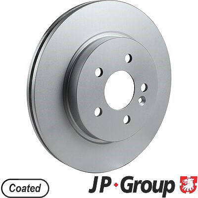 Jp Group 1x Bremsscheibe [Hersteller-Nr. 1363102600] für Mercedes-Benz