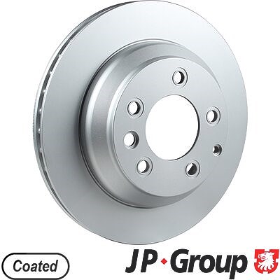 Jp Group 1x Bremsscheibe [Hersteller-Nr. 1163202600] für Porsche, Audi, VW