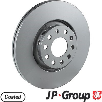 Jp Group 1x Bremsscheibe [Hersteller-Nr. 1163110500] für VW, Skoda