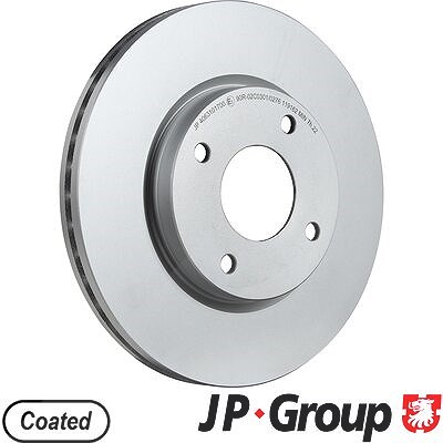 Jp Group Bremsscheibe [Hersteller-Nr. 4063101700] für Nissan