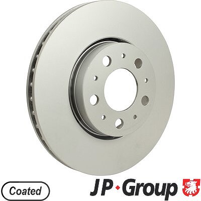 Jp Group 1x Bremsscheibe [Hersteller-Nr. 4963100700] für Volvo