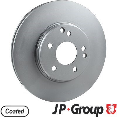 Jp Group 1x Bremsscheibe [Hersteller-Nr. 1363106500] für Chrysler, Mercedes-Benz