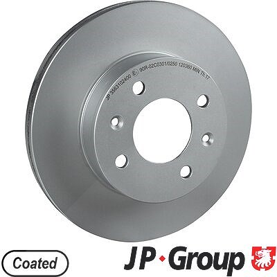 Jp Group Bremsscheibe [Hersteller-Nr. 3563102400] für Hyundai