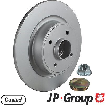 Jp Group 1x Bremsscheibe [Hersteller-Nr. 4363201200] für Renault