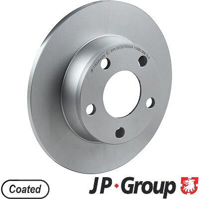 Jp Group 1x Bremsscheibe [Hersteller-Nr. 1163204000] für Audi