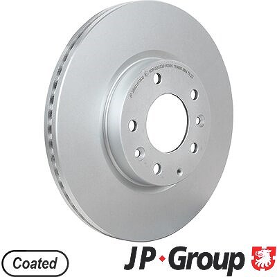 Jp Group 1x Bremsscheibe [Hersteller-Nr. 3863101000] für Mazda