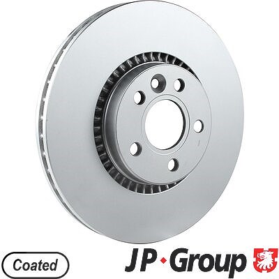 Jp Group 1x Bremsscheibe Vorderachse Belüftet [Hersteller-Nr. 1563105300] für Ford, Volvo, Land Rover