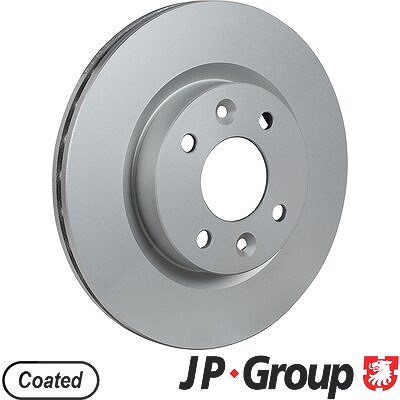 Jp Group 1x Bremsscheibe [Hersteller-Nr. 4363101900] für Dacia, Renault, Nissan