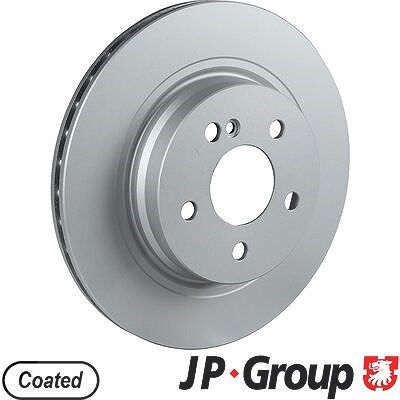 Jp Group 1x Bremsscheibe [Hersteller-Nr. 1363203700] für Mercedes-Benz