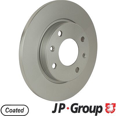 Jp Group 1x Bremsscheibe Vorderachse Voll [Hersteller-Nr. 4163102800] für Citroën, Peugeot
