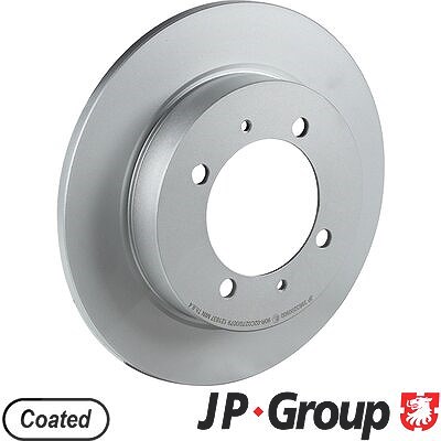 Jp Group 1x Bremsscheibe [Hersteller-Nr. 3963200900] für Mitsubishi, Volvo