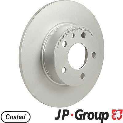 Jp Group 1x Bremsscheibe [Hersteller-Nr. 3363200200] für Lancia, Alfa Romeo