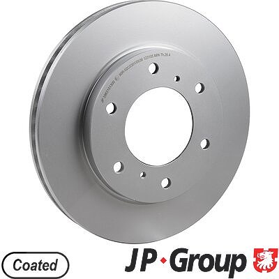 Jp Group Bremsscheibe [Hersteller-Nr. 3963101300] für Mitsubishi