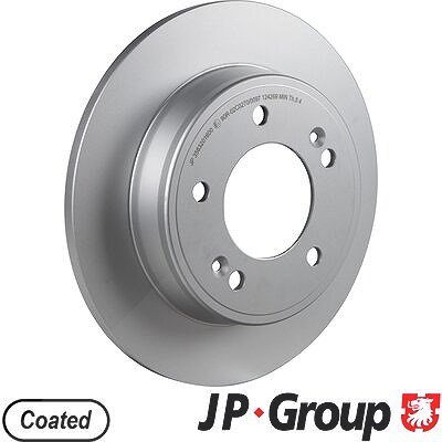 Jp Group Bremsscheibe [Hersteller-Nr. 3563201600] für Kia, Hyundai