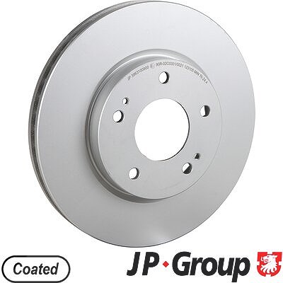 Jp Group Bremsscheibe [Hersteller-Nr. 3963100900] für Mitsubishi