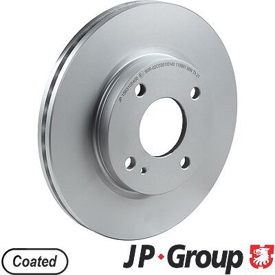 Jp Group 1x Bremsscheibe [Hersteller-Nr. 1563105400] für Ford