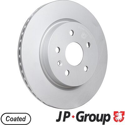 Jp Group Bremsscheibe [Hersteller-Nr. 1263204000] für Saab, Vauxhall, Chevrolet, Opel