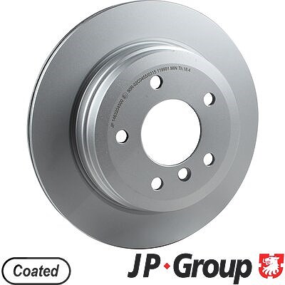 Jp Group 1x Bremsscheibe [Hersteller-Nr. 1463204500] für BMW