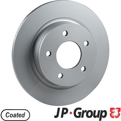 Jp Group 1x Bremsscheibe [Hersteller-Nr. 3863200500] für Mazda