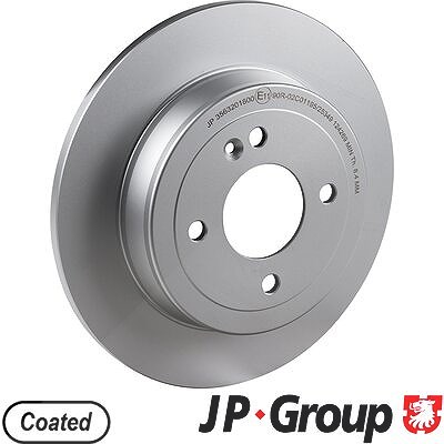 Jp Group 1x Bremsscheibe [Hersteller-Nr. 3563201800] für Hyundai, Kia