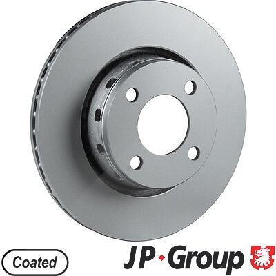 Jp Group 1x Bremsscheibe [Hersteller-Nr. 1163112200] für Audi