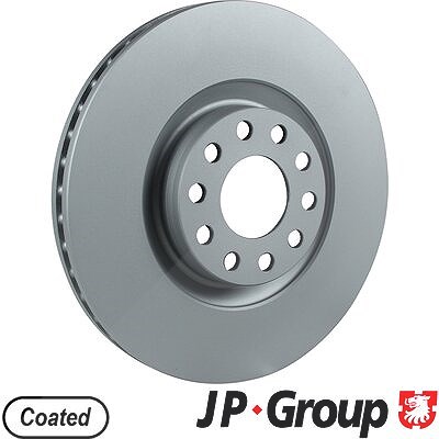 Jp Group 1x Bremsscheibe [Hersteller-Nr. 1163112300] für Audi, Seat