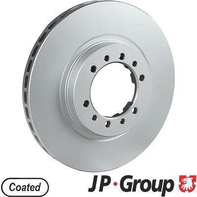 Jp Group Bremsscheibe [Hersteller-Nr. 3963101600] für Mitsubishi