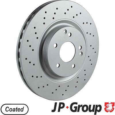 Jp Group Bremsscheibe [Hersteller-Nr. 1363105400] für Mercedes-Benz